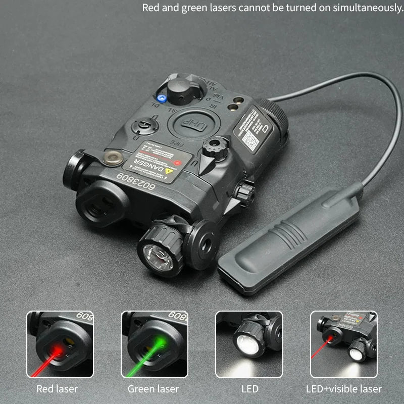 Tactical PEQ15 Green Red Laser Airsoft PEQ-15 IR Laser OR IR Fill Light Version Aiming Pointer IR Laser Flashlight
