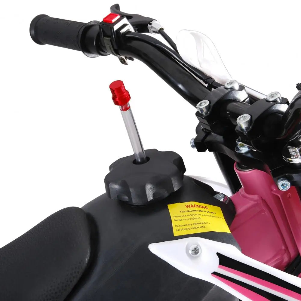 Mountain Off Road Mini Motorcycle 49cc 4-Stroke Kids Dirt Bike Gas Power Motocross Pocket Motorbike Pink