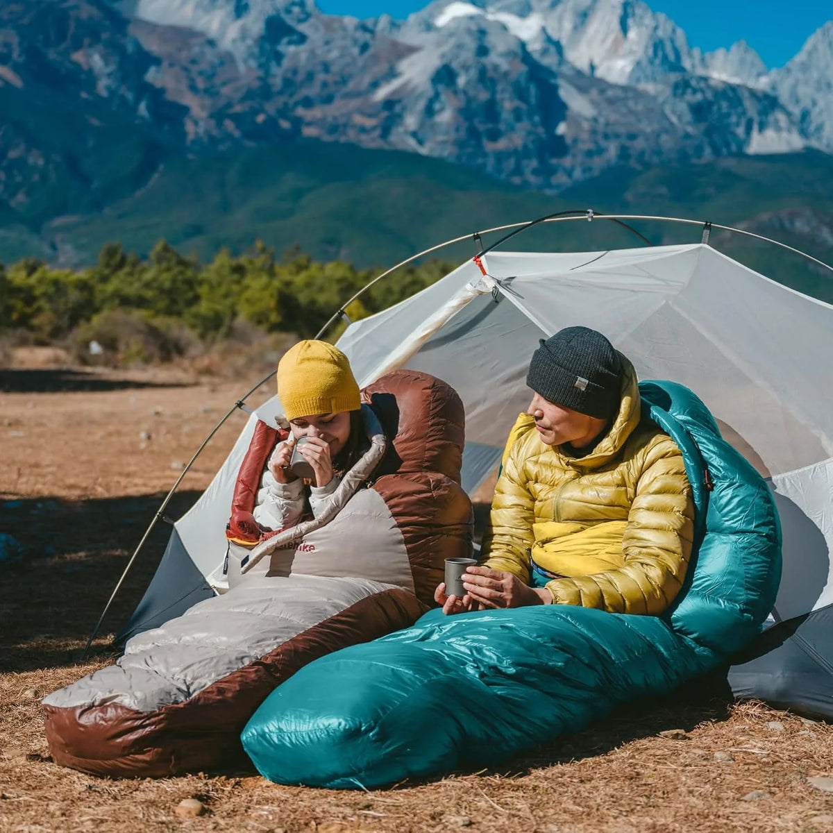 Naturehike Snowbird Duck Down Mummy Sleeping Bag For Outdoor Travel