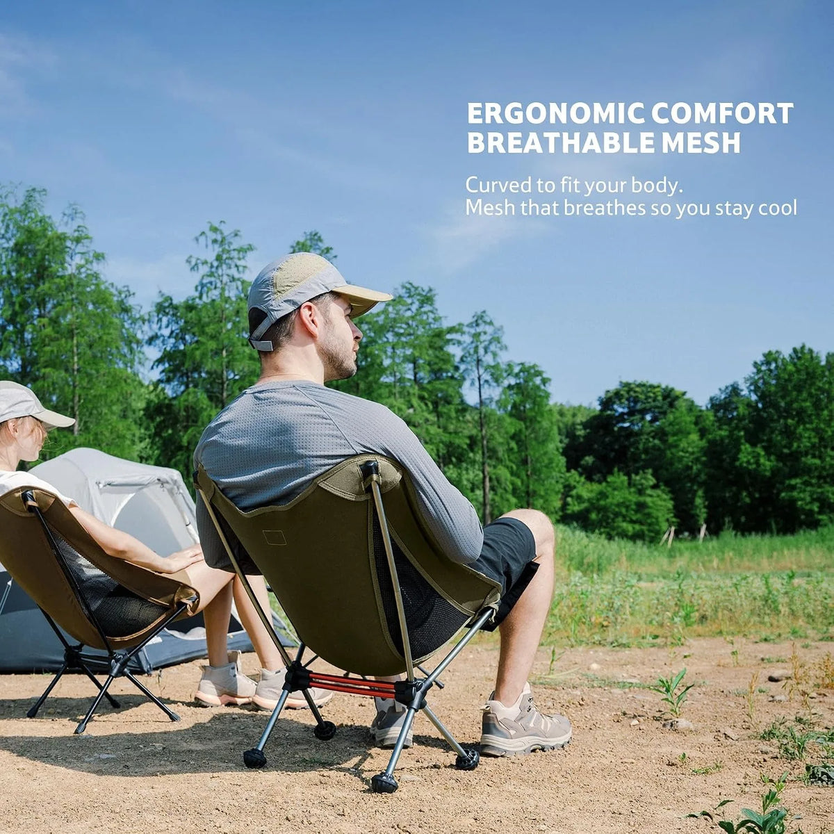 Naturehike Ultralight Foldable Moon Camping Chair For Outdoor Activities