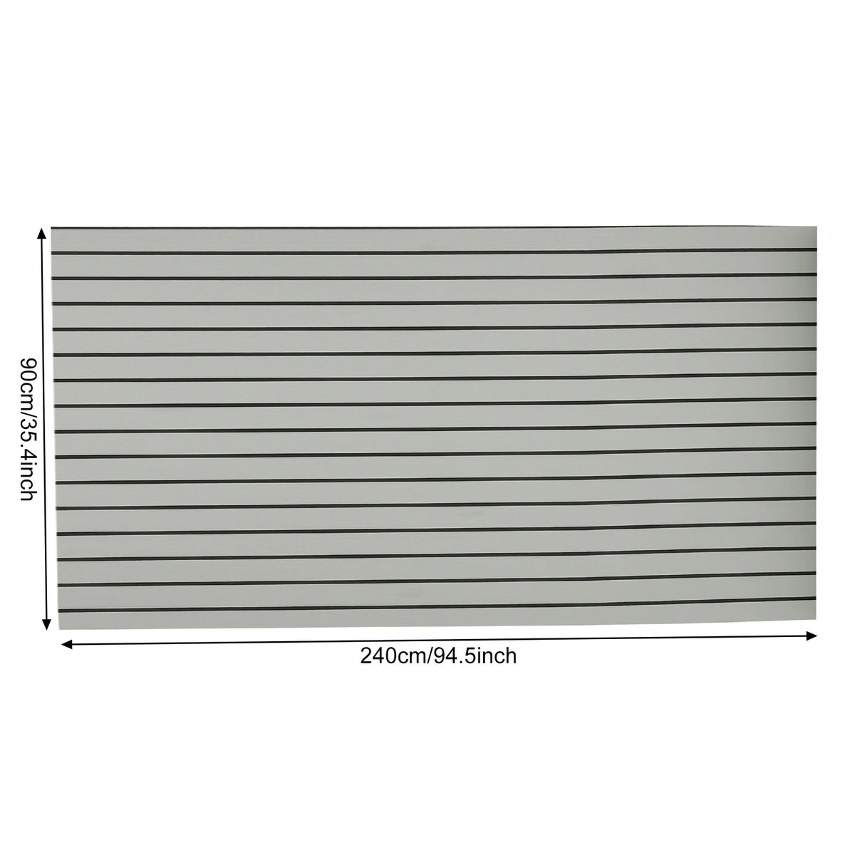 Self Adhesive EVA Foam Marine Flooring Faux Teak Decking Mat