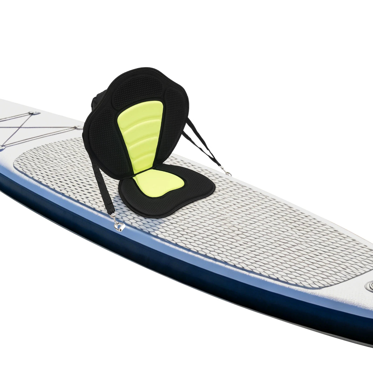 Ergonomic Kayak Canoe Seat With Adjustable Straps And Storage Bag