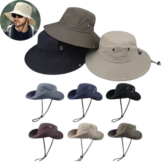 UV Protection Sun Hat With Neck Flap For Fishing Hiking Outdoors