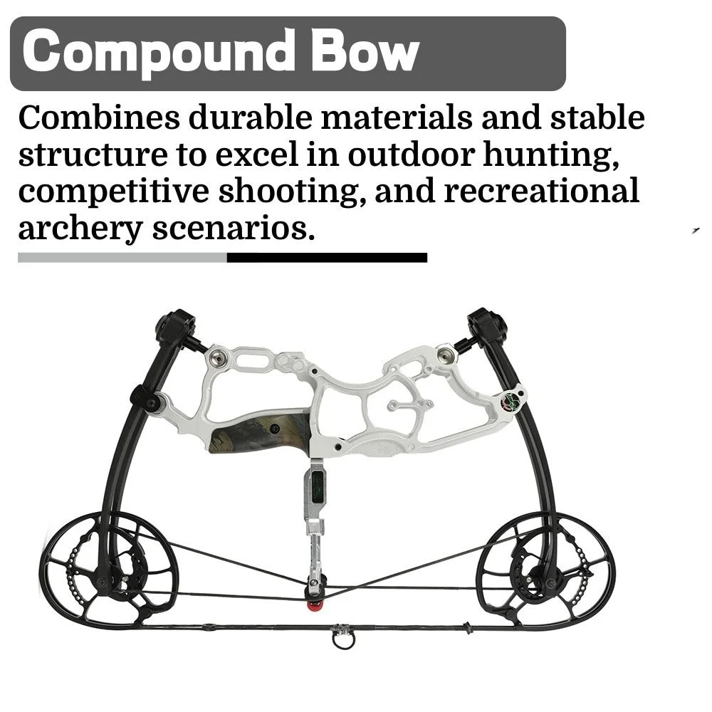 Adjustable Compound Bow Archery Set For Hunting And Target Shooting