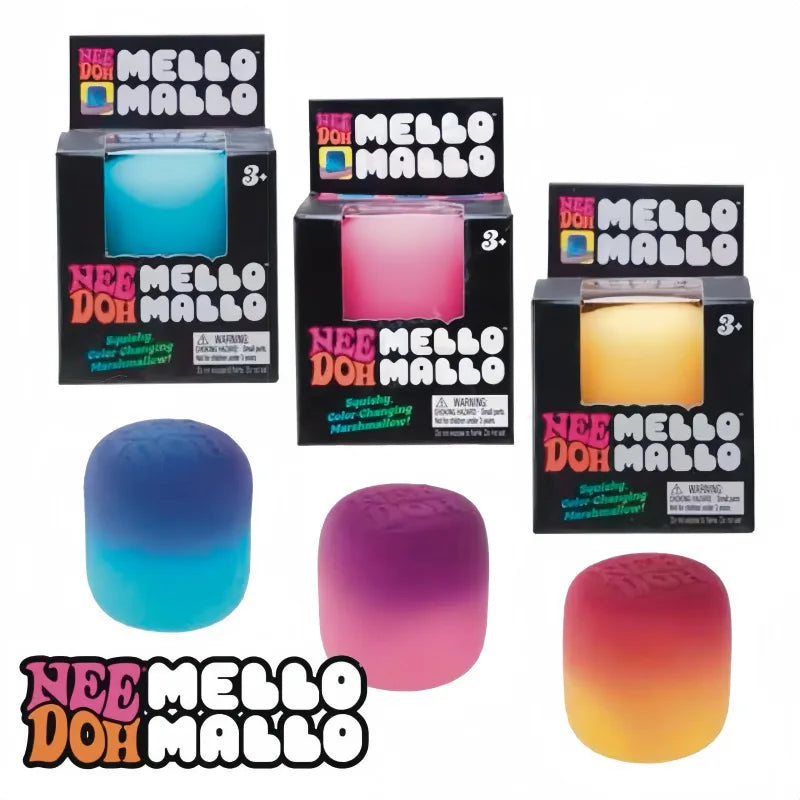 Soft Marshmallow Squishy Fidget Ball Stress Relief Sensory Toy