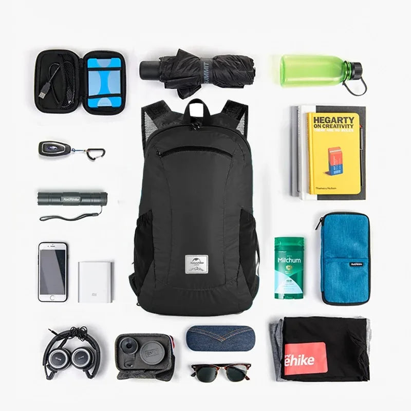 Naturehike Lightweight Foldable Waterproof Hiking Backpack for Outdoor Travel