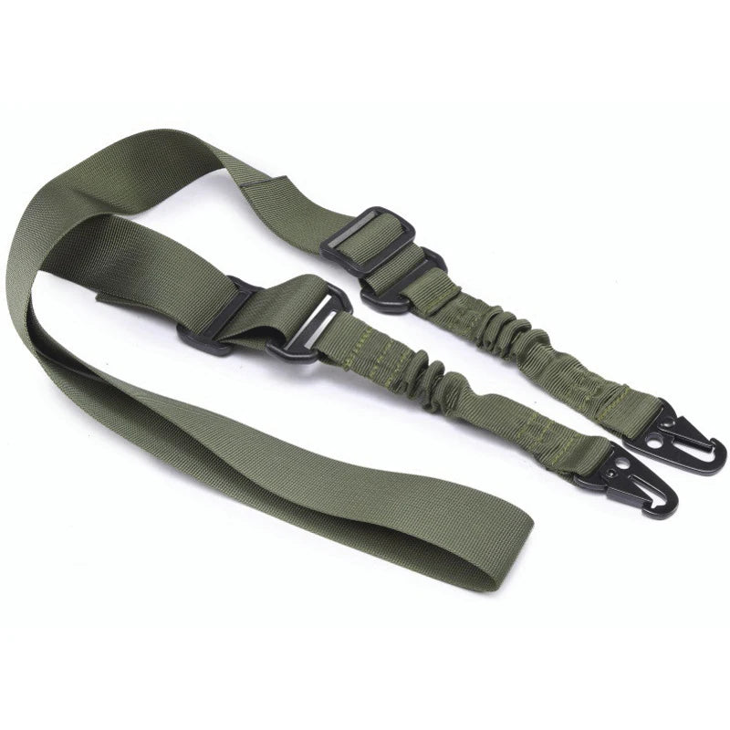 Tactical Two Point Bungee Rifle Sling Shoulder Strap for Hunting