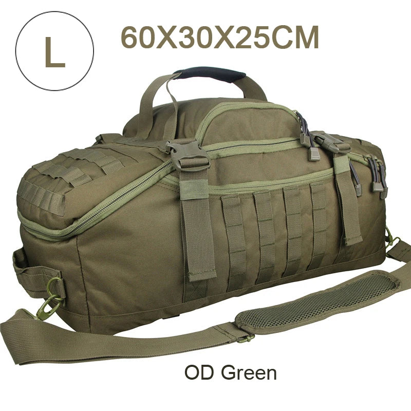 LQARMY Tactical Outdoor Backpack For Hiking Camping And Travel Gear