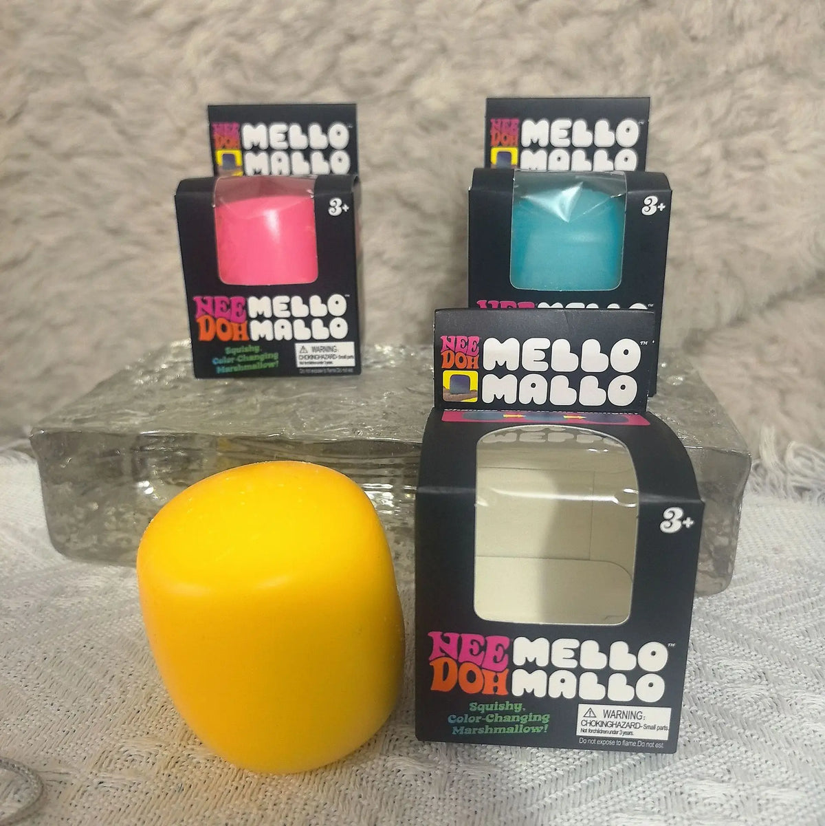 Soft Marshmallow Squishy Fidget Ball Stress Relief Sensory Toy