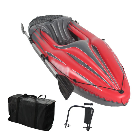 HHSJZWCY Inflatable Fishing Kayak With Pump And Paddle