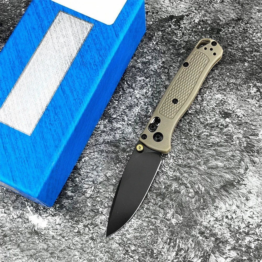 BM 533-3 Bugout Folding Knife With Axis Lock For Camping