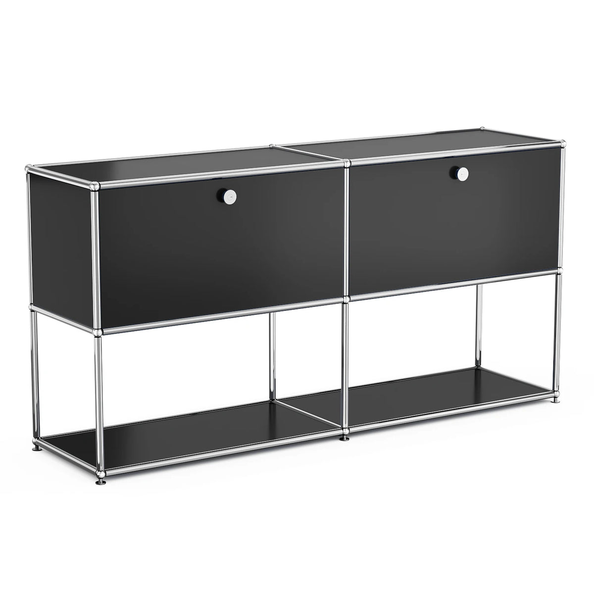 Modular Office File Cabinet Stainless Steel Frame Lockable Storage Cabinet Multi‑Color Options for Home & Office