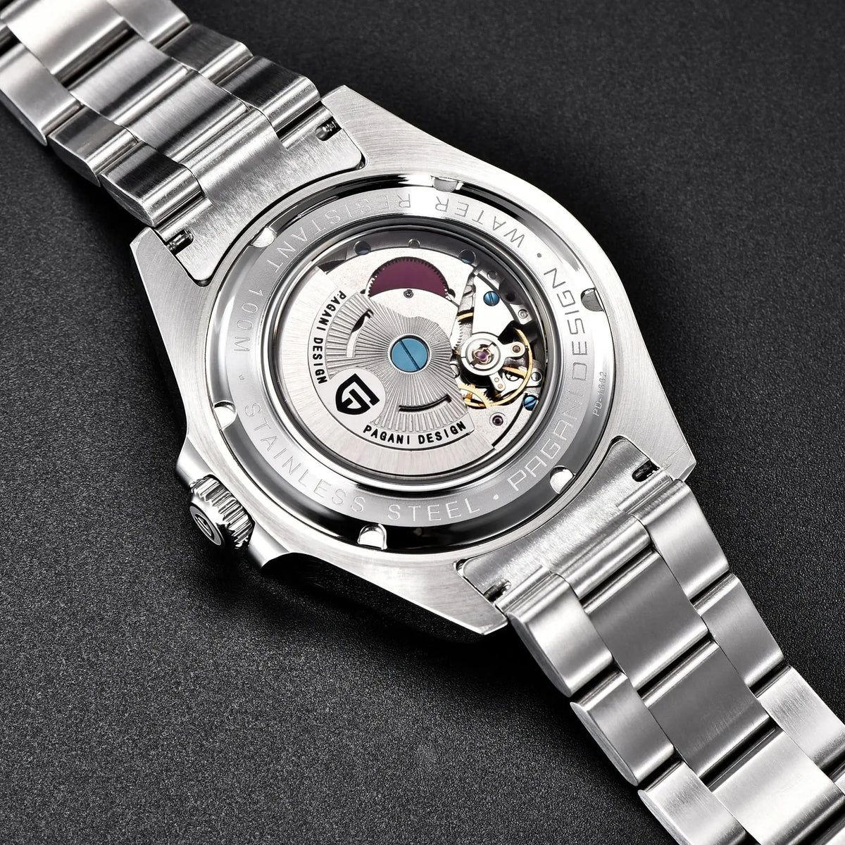 PAGANI DESIGN Automatic GMT Men's Watch With Sapphire Crystal