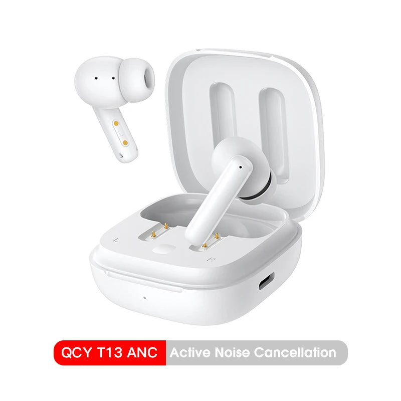 QCY T13 Wireless Earbuds Bluetooth 5.3 Active Noise Cancellation