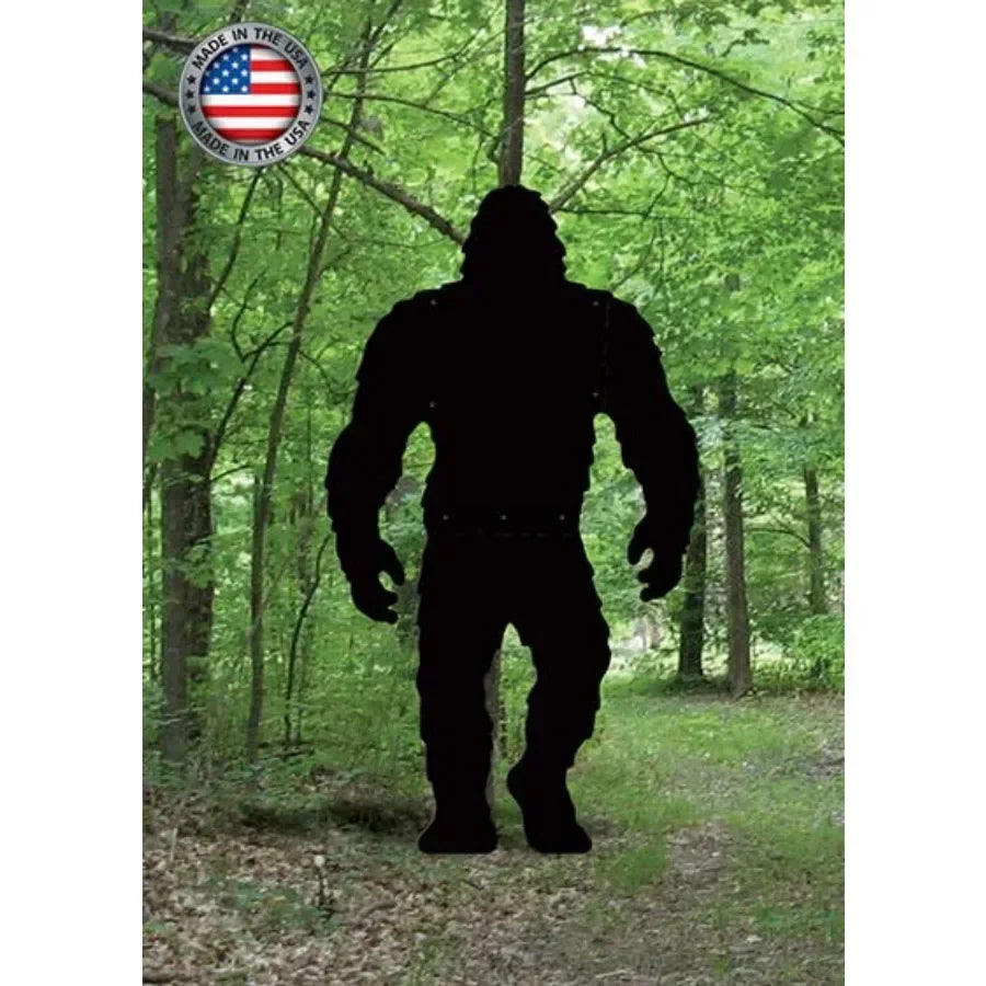 Over 7 Foot Tall Frontview Bigfoot Outdoor Display: PVC, Brown, Weather-Resistant and Lifelike Detail