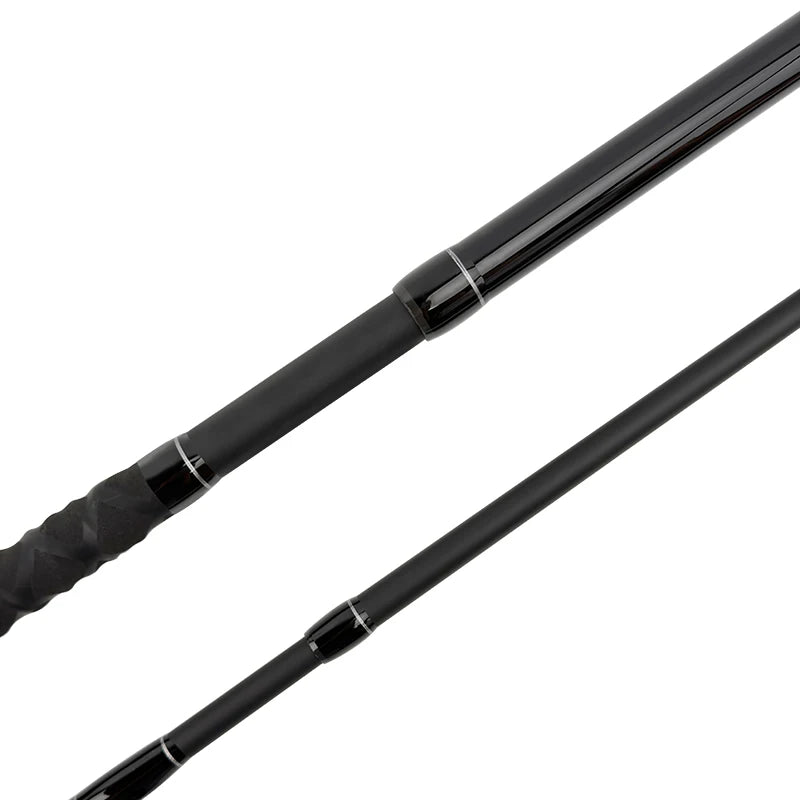 4 Sections surf Fishing Rod High Carbon Fiber Long Throw Surf Spinning Rod 15-40LB Line Wt. Heavy Power Fishing Pole