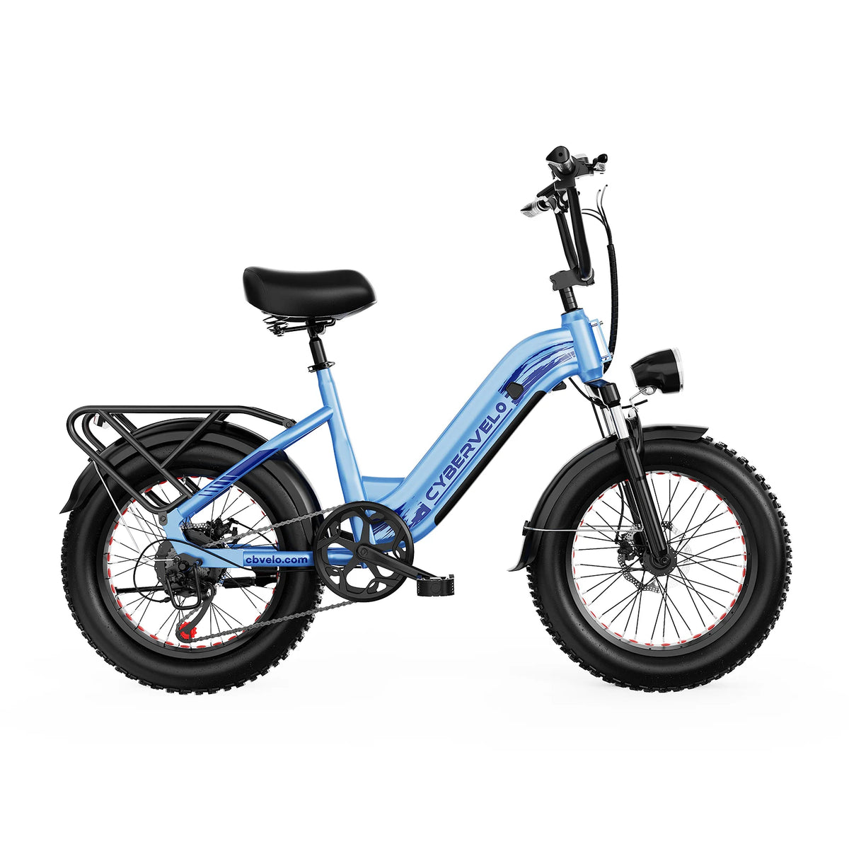 Cybervelo 1500W 7 Speed Electric Bike With Durable 20Ah Battery