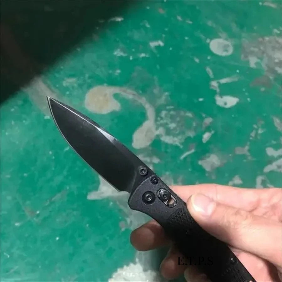 BM 533-3 Bugout Folding Knife With Axis Lock For Camping