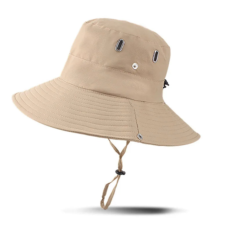 UV Protection Sun Hat With Neck Flap For Fishing Hiking Outdoors