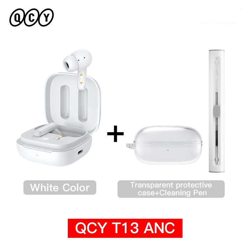 QCY T13 Wireless Earbuds Bluetooth 5.3 Active Noise Cancellation