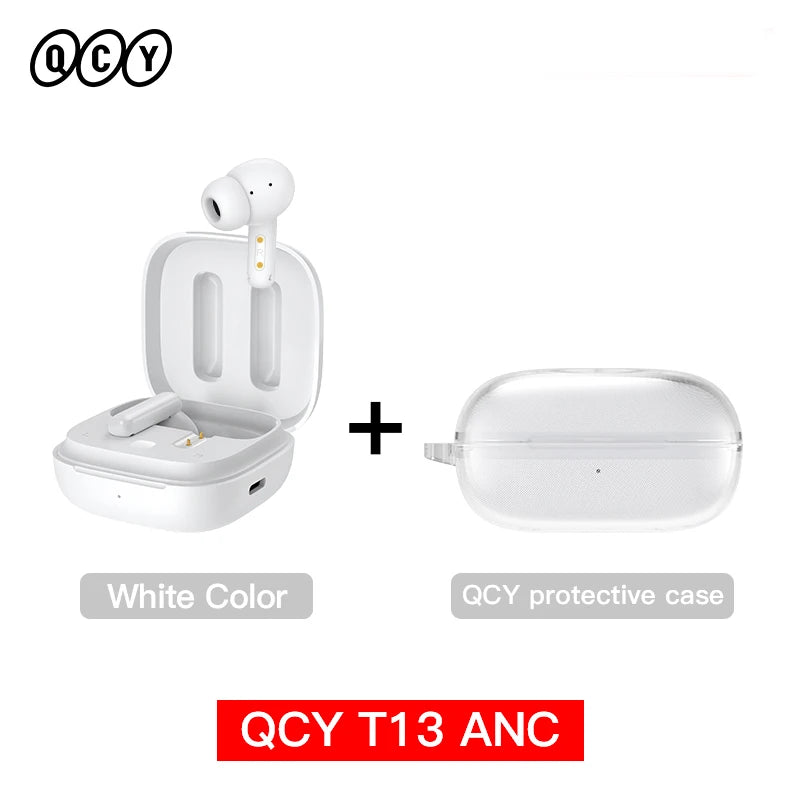 QCY T13 Wireless Earbuds Bluetooth 5.3 Active Noise Cancellation