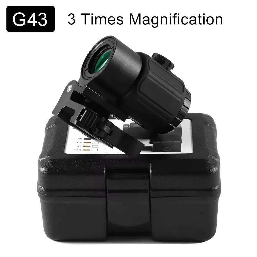 Bestsight G33 Side Switch 3X Magnifier Scope With Quick Detach Mount