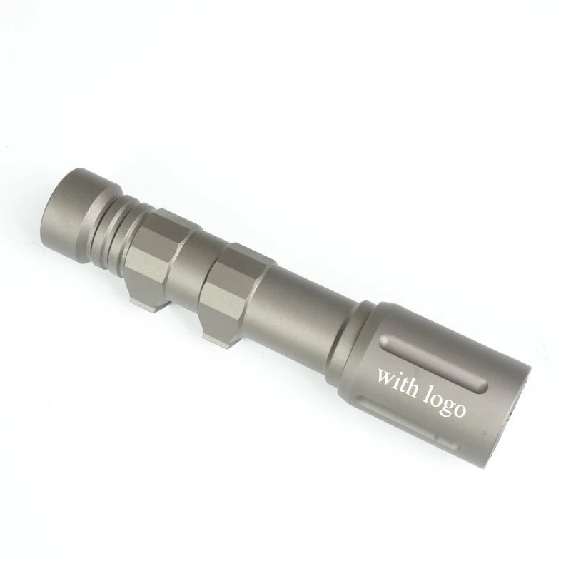 US Warehouse Tactical Metal V2 Flashlight High Power White LED 1000/1300lumens Airsoft Rifle AR15 Hunting Torch Scout Light
