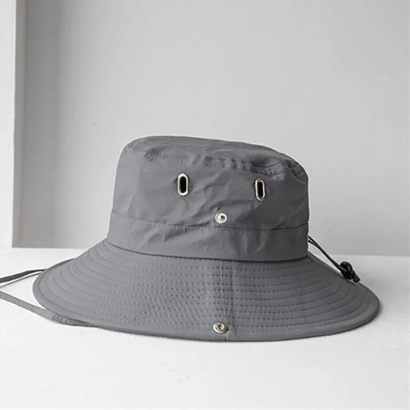 UV Protection Sun Hat With Neck Flap For Fishing Hiking Outdoors