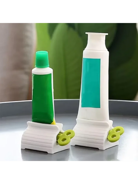 Natural Wooden Toothpaste Tube Squeezer For Compact Vanity Use