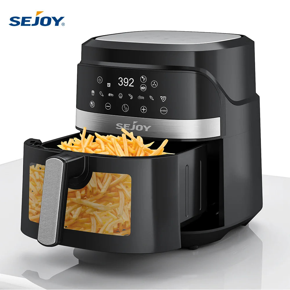 SEJOY 8-in-1 Air Fryer For Roasting, Baking And Dehydrating