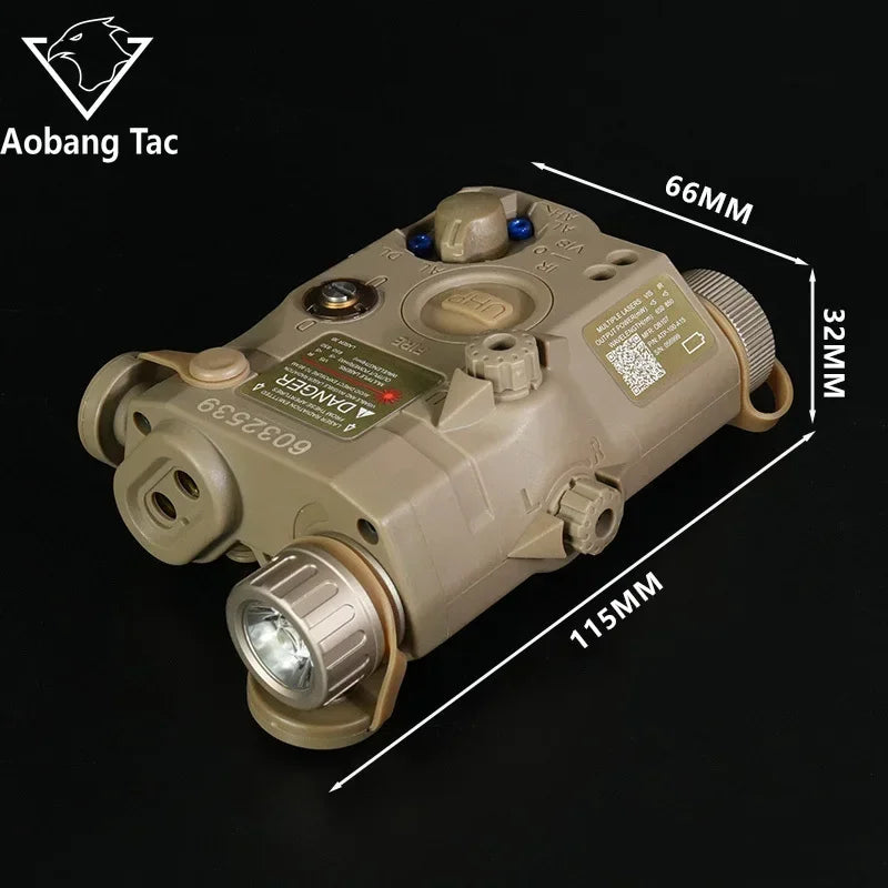 Tactical PEQ15 Green Red Laser Airsoft PEQ-15 IR Laser OR IR Fill Light Version Aiming Pointer IR Laser Flashlight