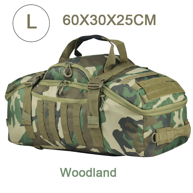 LQARMY Tactical Outdoor Backpack For Hiking Camping And Travel Gear