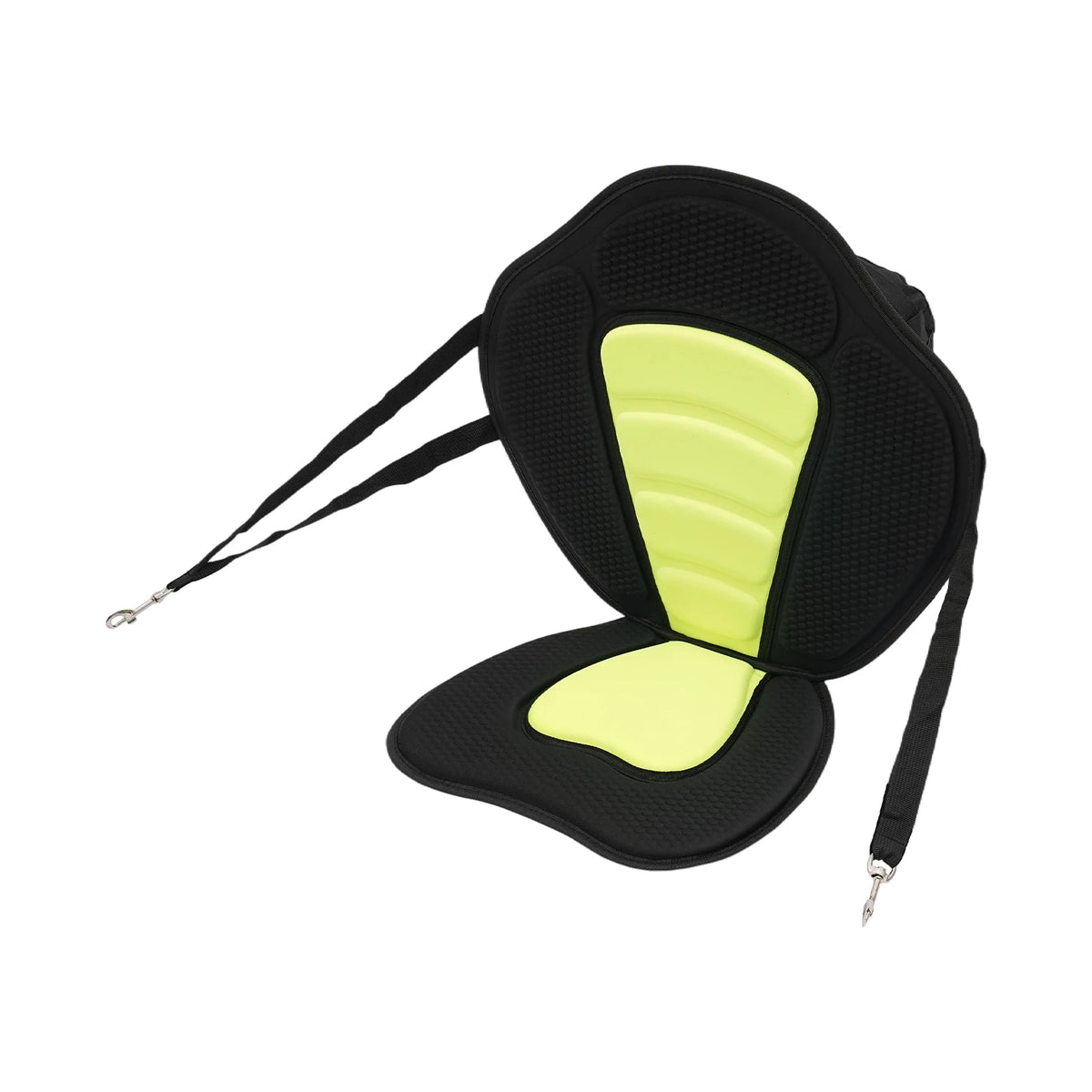 Ergonomic Kayak Canoe Seat With Adjustable Straps And Storage Bag