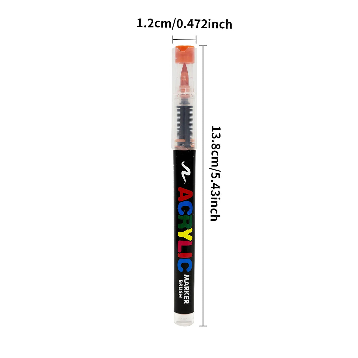 366 Colors Straight Liquid Acrylic Art Markers, Vivid Pigment, Paint Pens for Students, Artists & Hand-Painting Projects