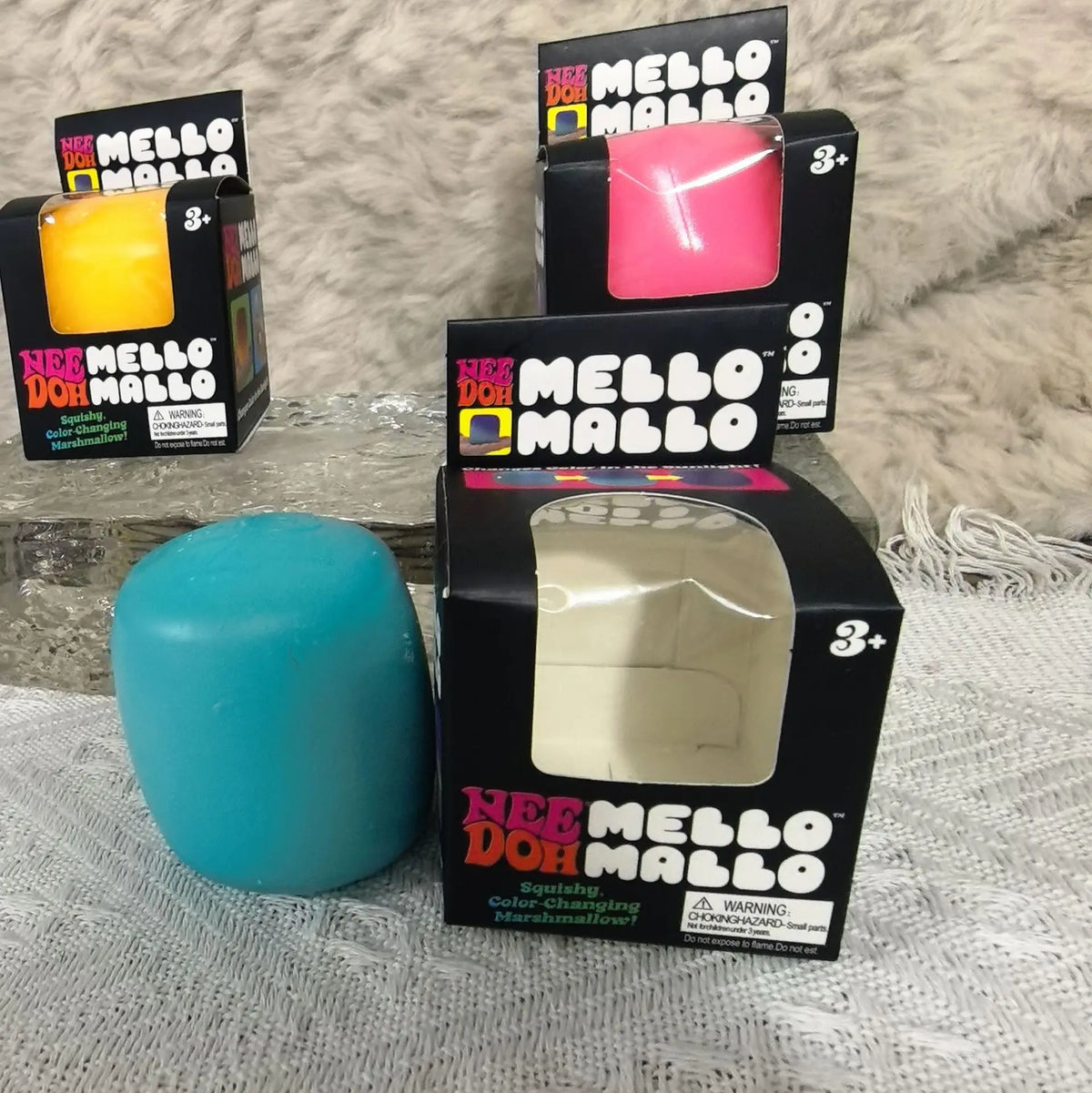 Soft Marshmallow Squishy Fidget Ball Stress Relief Sensory Toy