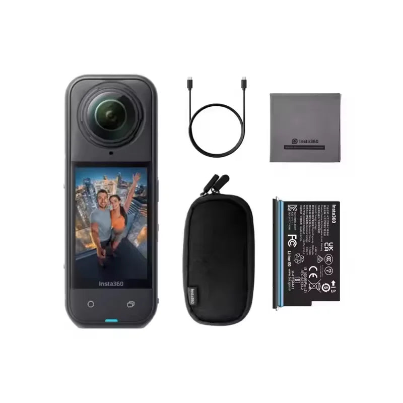 Insta360 X5 8K 360 Degree Video Camera With Replaceable Lenses
