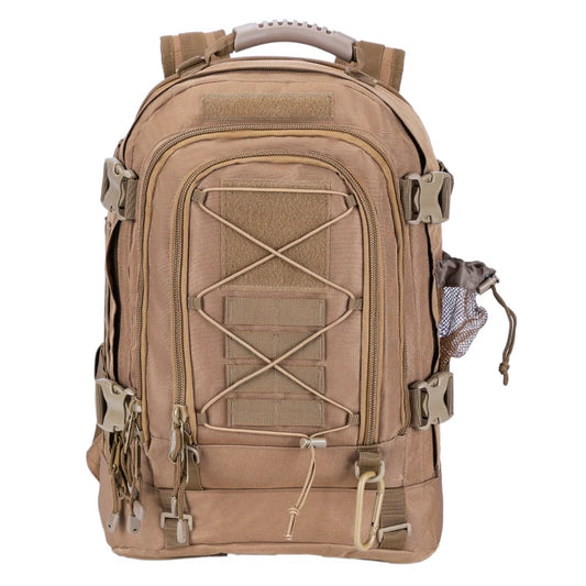 LQARMY Durable Nylon Tactical Backpack For Hiking And Camping