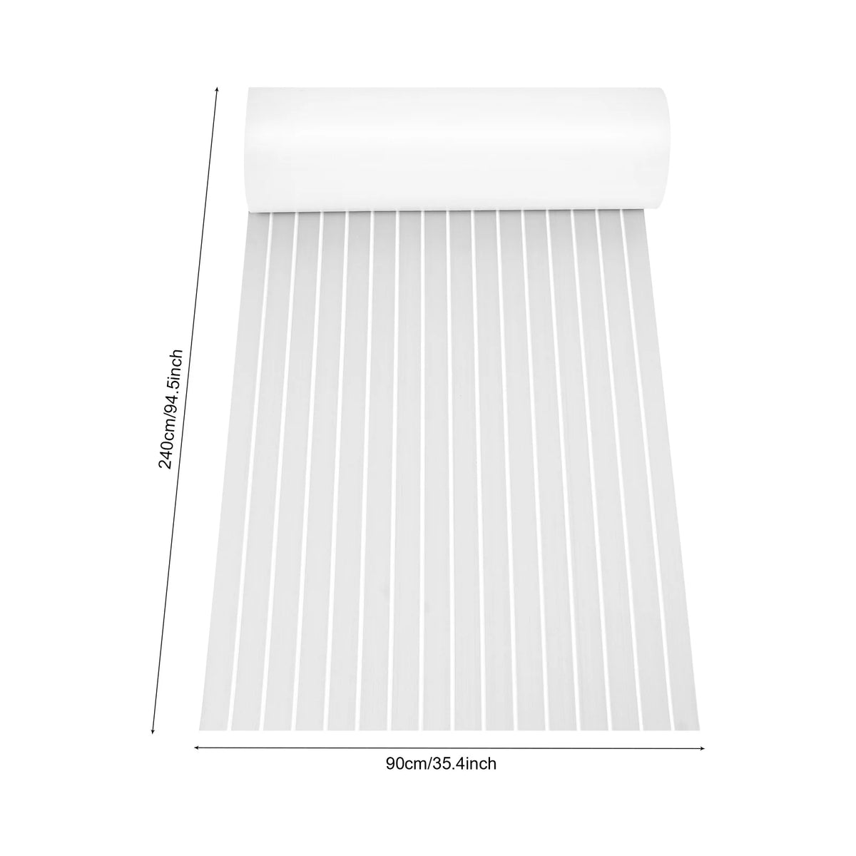 Self Adhesive EVA Foam Marine Flooring Faux Teak Decking Mat
