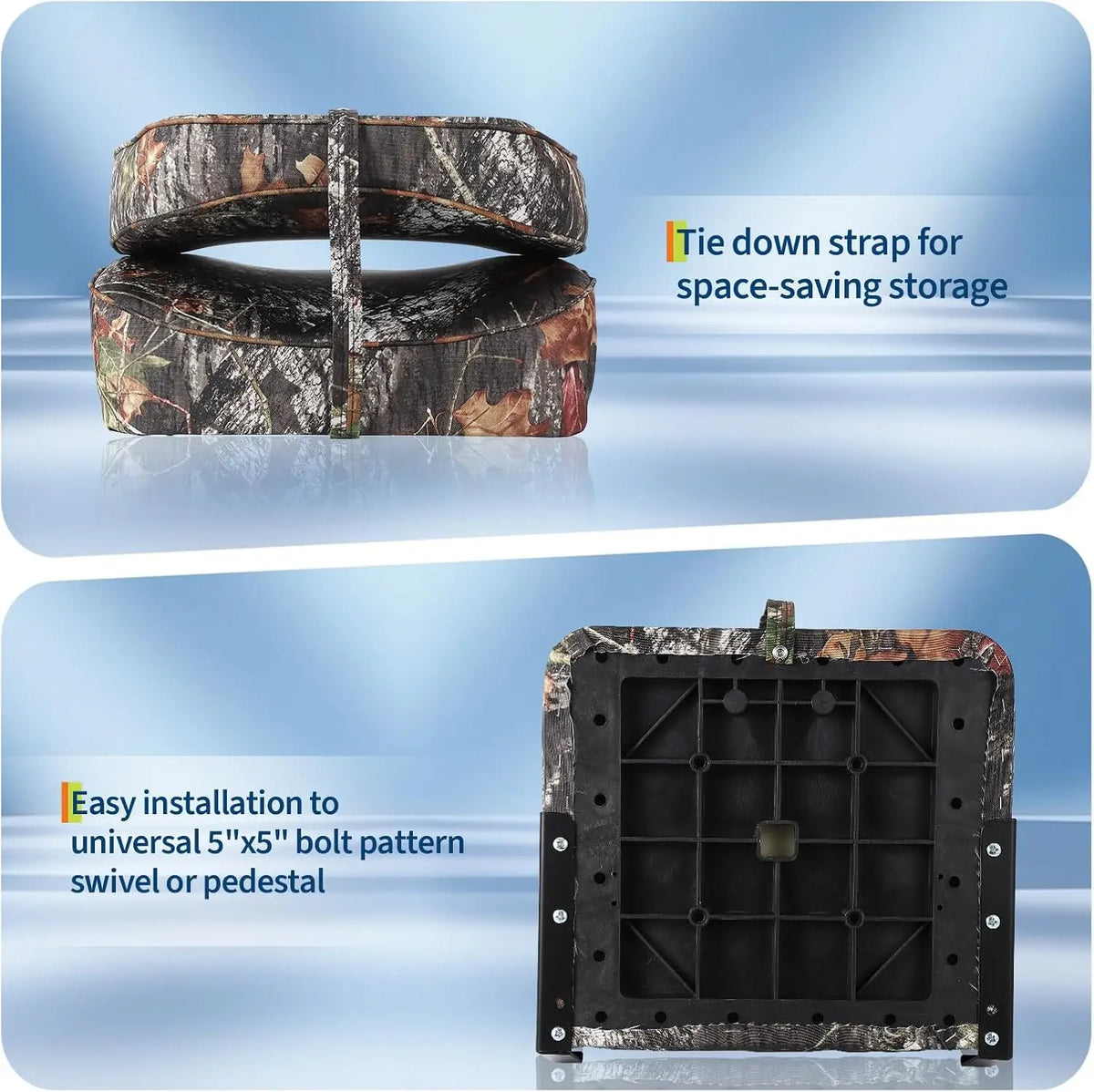 Low Back Folding Boat Seats With Waterproof Upholstery And Padding