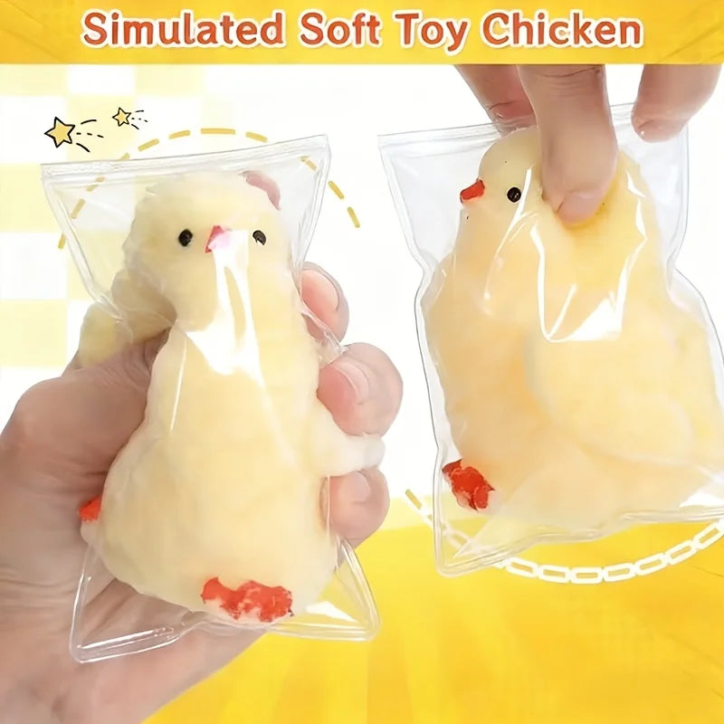 Baby Chick Slow Rebound Squishy Toy Mochi Fidget Stress Relief