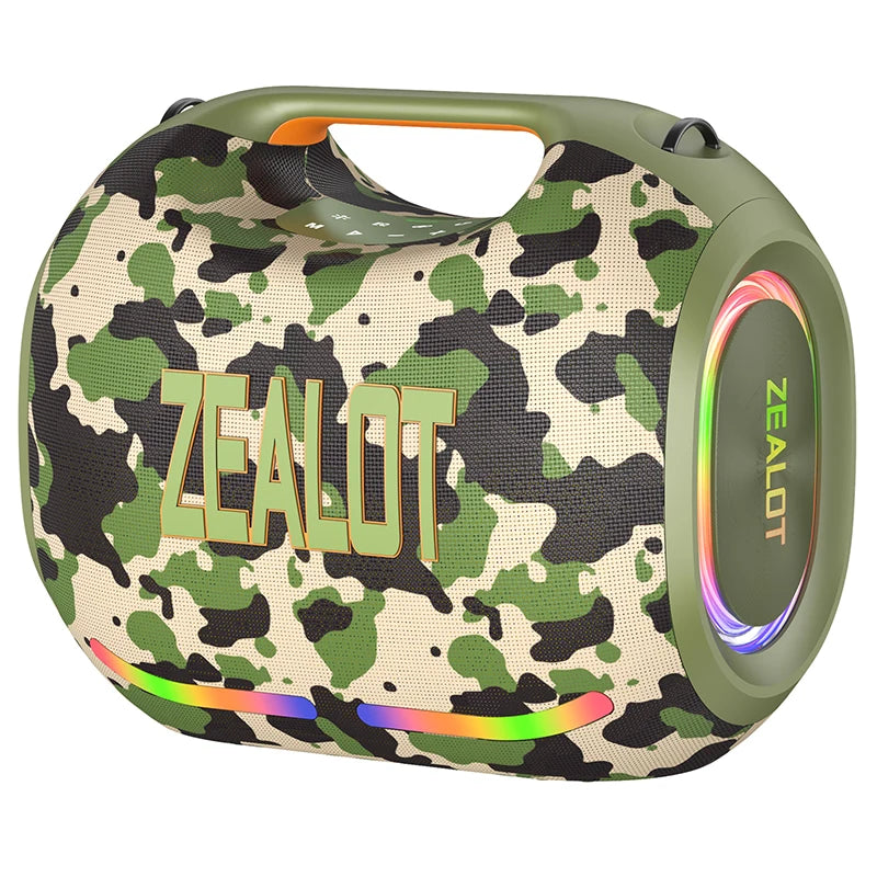 Zealot Portable Bluetooth Speaker Waterproof HiFi Wireless Audio System