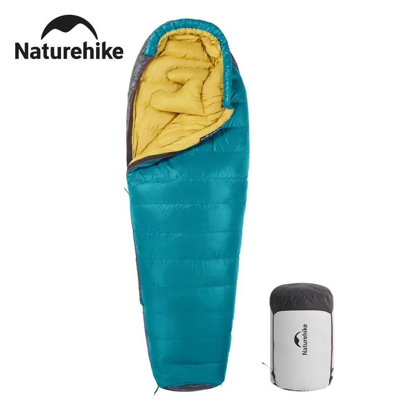 Naturehike Snowbird Duck Down Mummy Sleeping Bag For Outdoor Travel