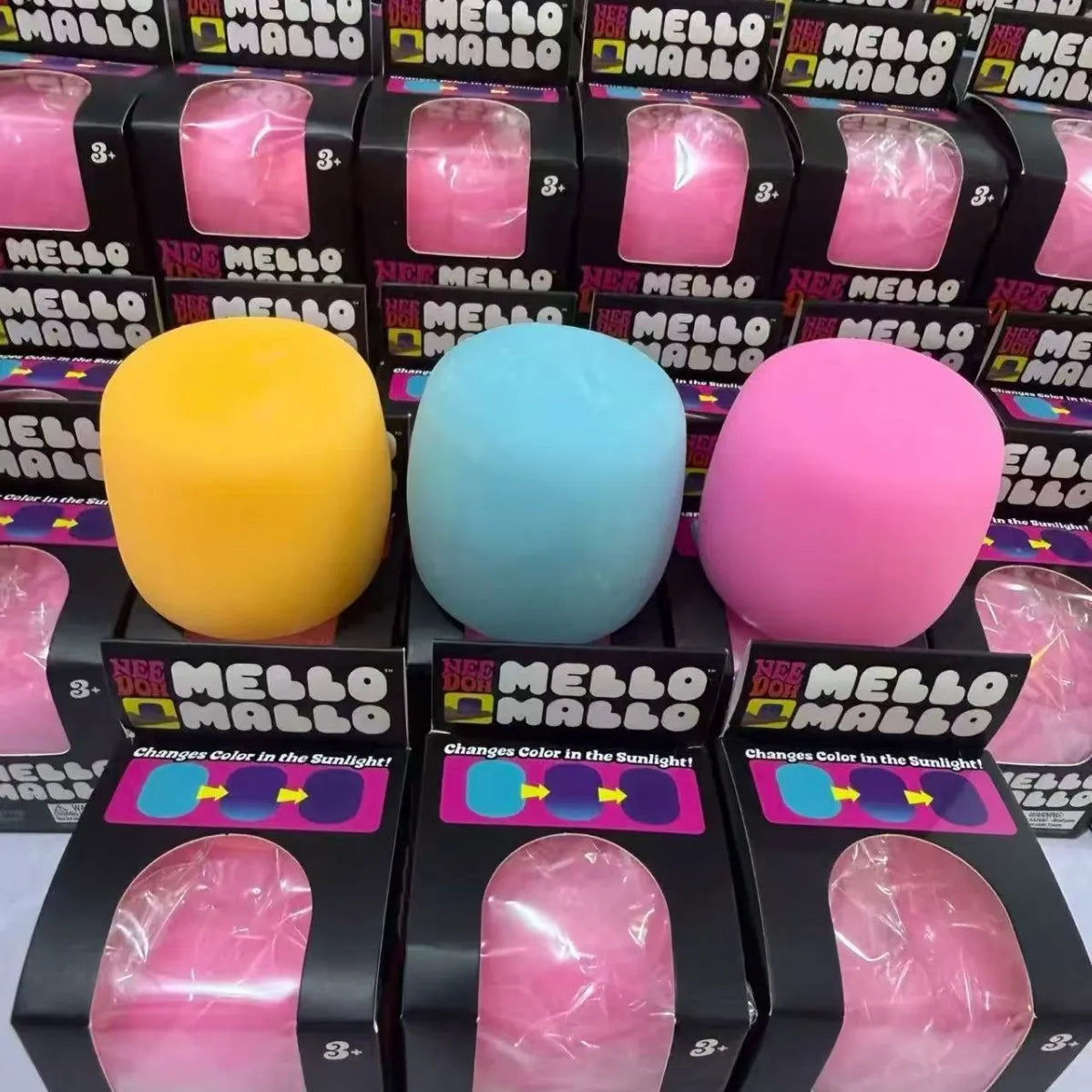Soft Marshmallow Squishy Fidget Ball Stress Relief Sensory Toy
