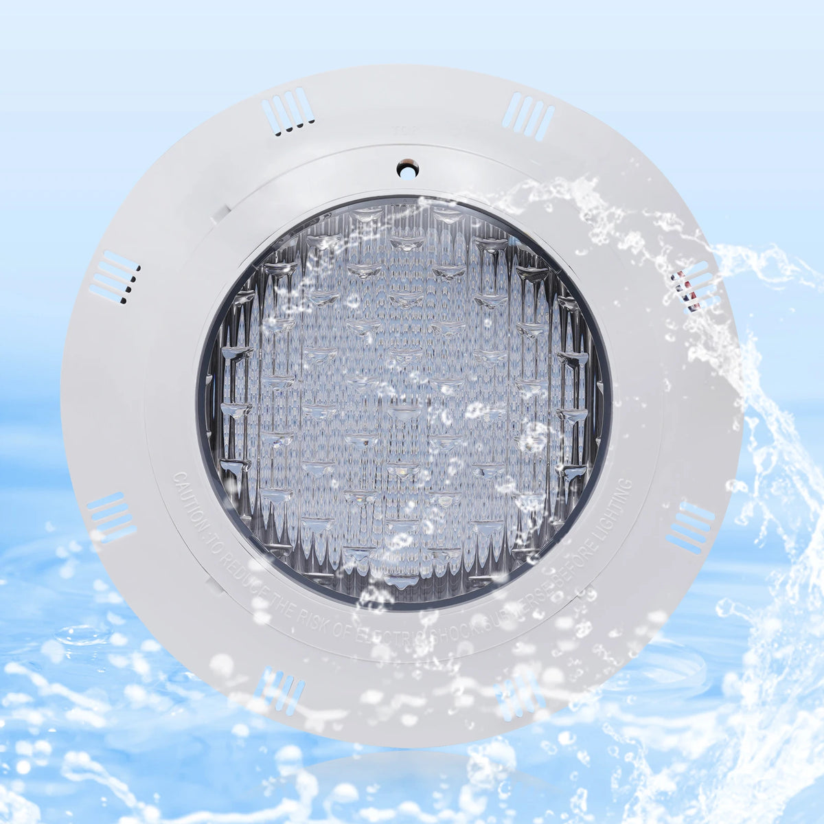 RGB LED Underwater Pool Light With Remote Control IP68 Waterproof