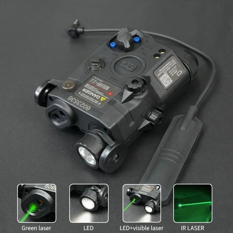 Tactical PEQ15 Green Red Laser Airsoft PEQ-15 IR Laser OR IR Fill Light Version Aiming Pointer IR Laser Flashlight
