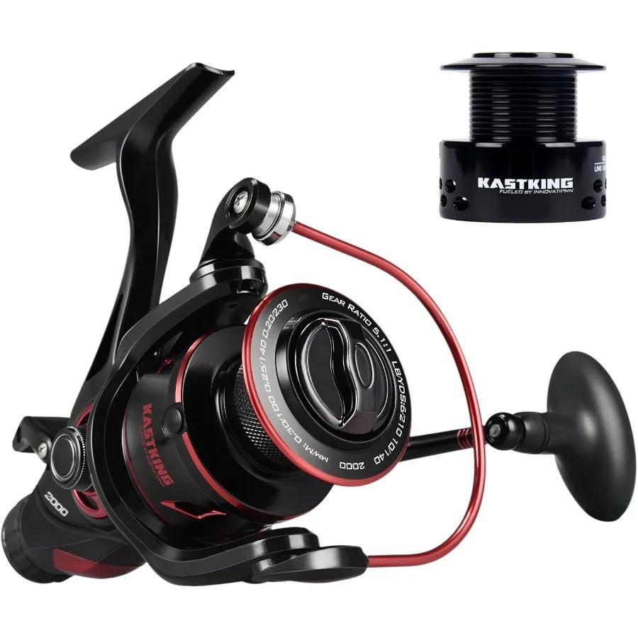 KastKing Sharky Baitfeeder III Spinning Reel With Carbon Fiber Drag