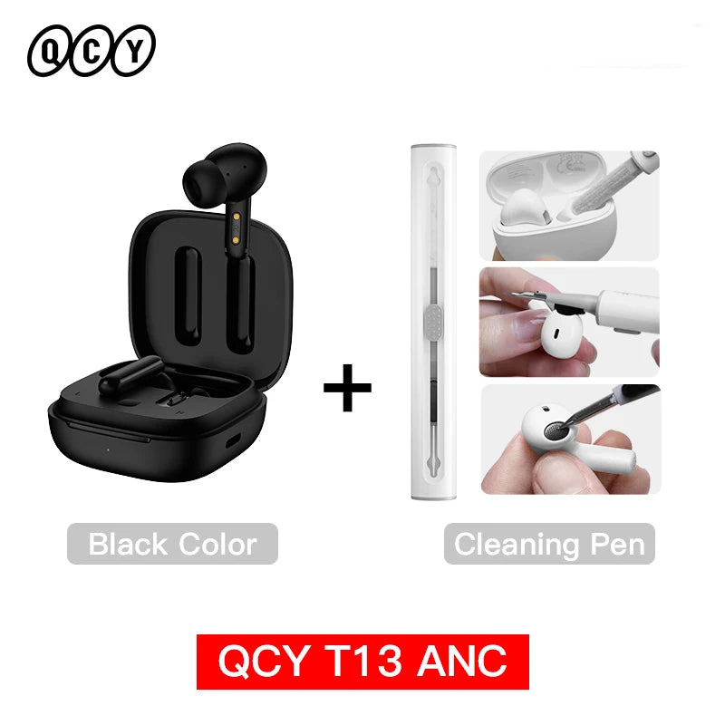 QCY T13 Wireless Earbuds Bluetooth 5.3 Active Noise Cancellation