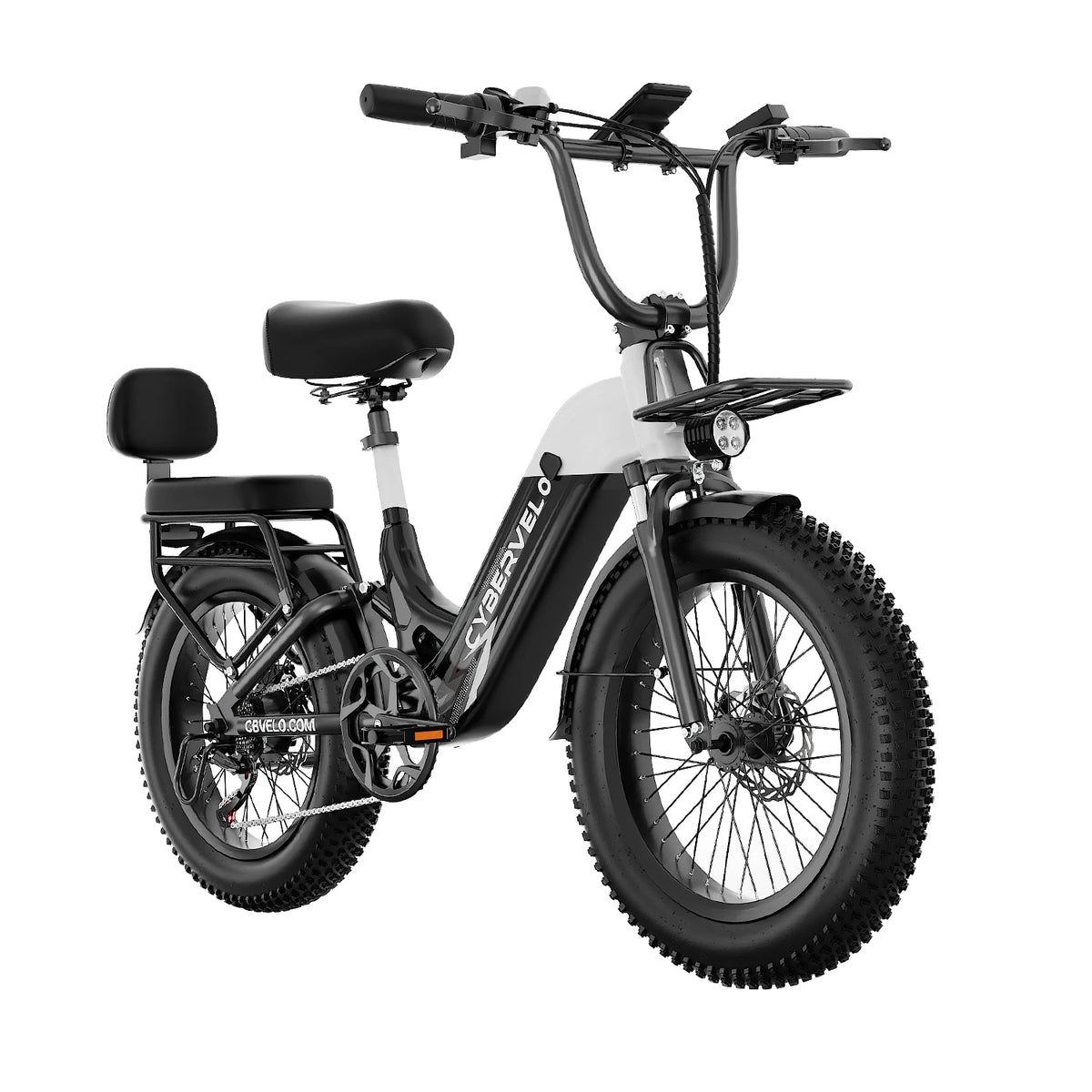Cybervelo 1500W 7 Speed Electric Bike With Durable 20Ah Battery