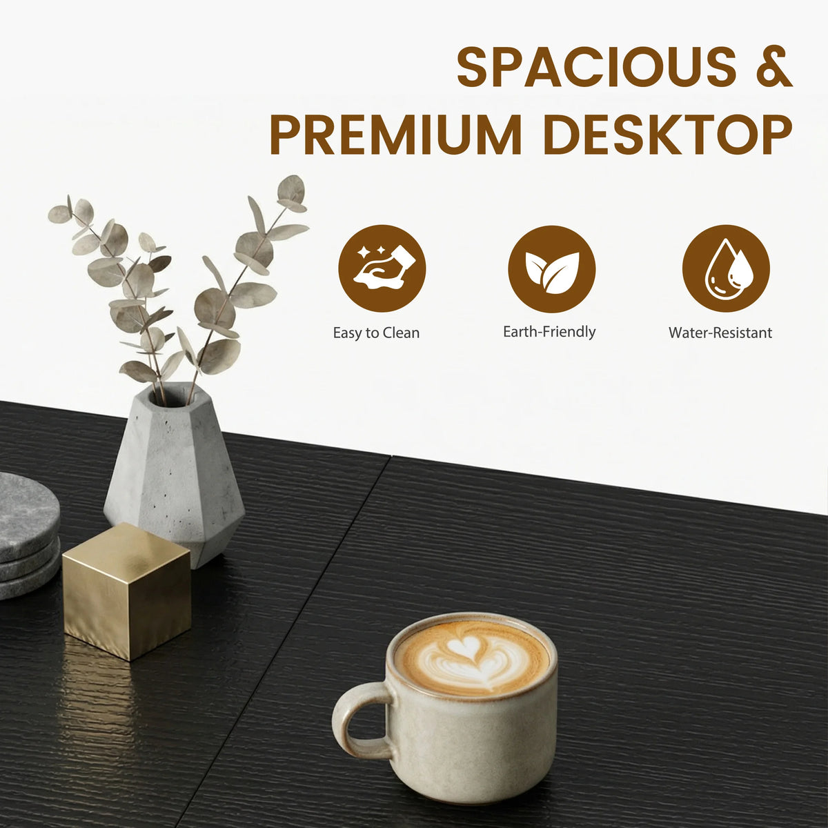MCQ Ergonomic Office Desk With Drawers And Stable X Frame