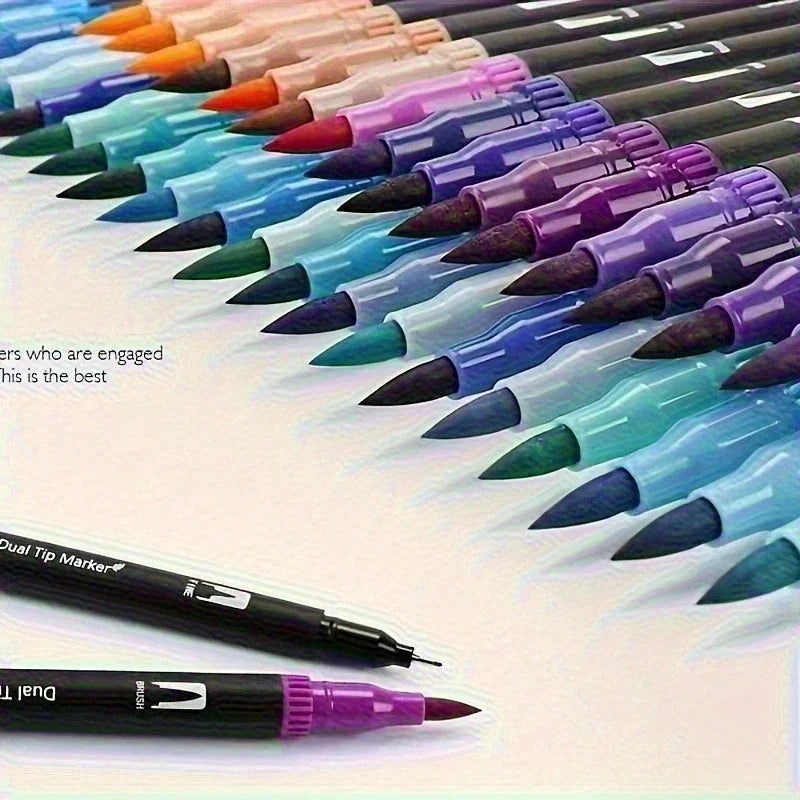 Durable Dual Tip Acrylic Paint Markers For Art And Crafts